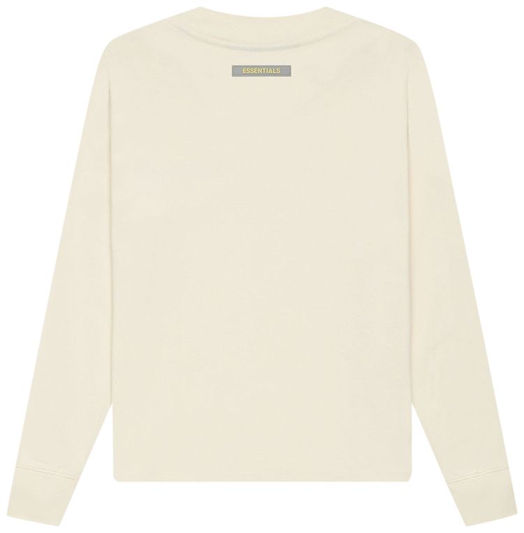 Fear of God Essentials Kids Long Sleeve Tee Buttercream