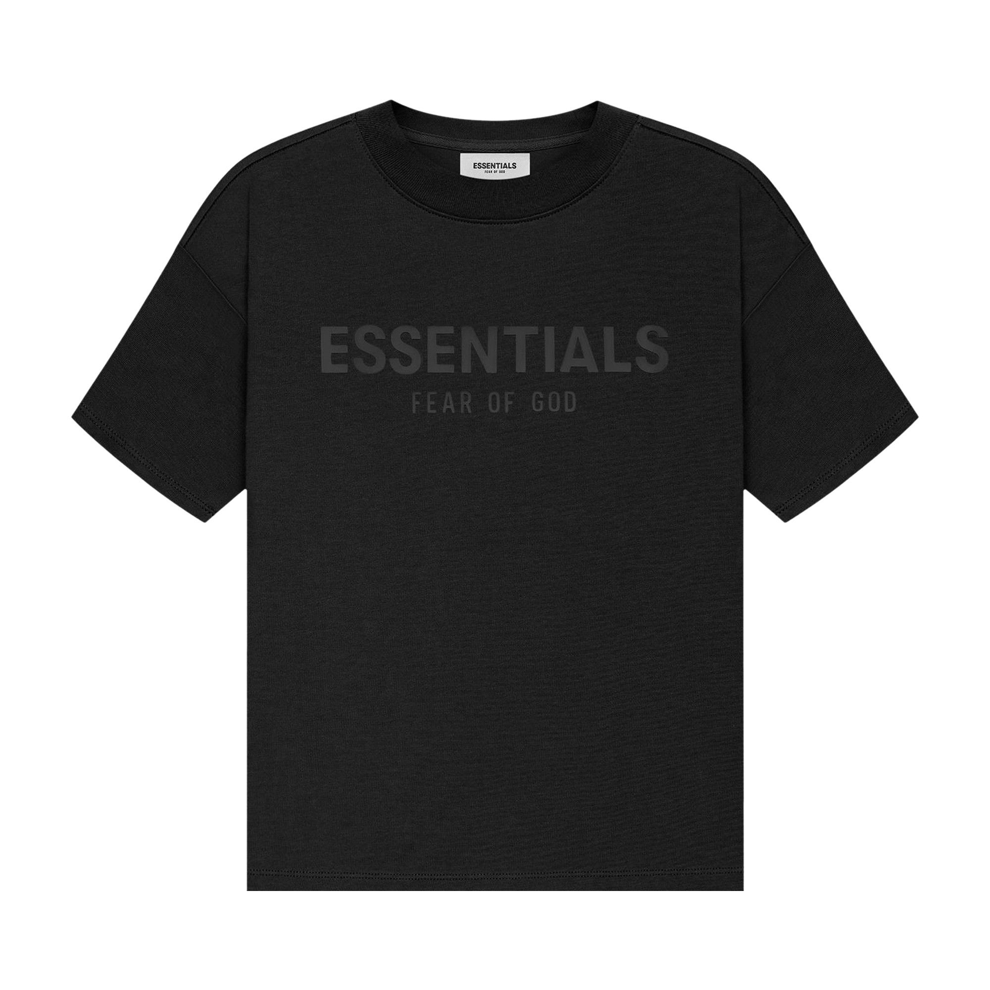 Buy Fear of God Essentials Kids Short-Sleeve Tee 'Black