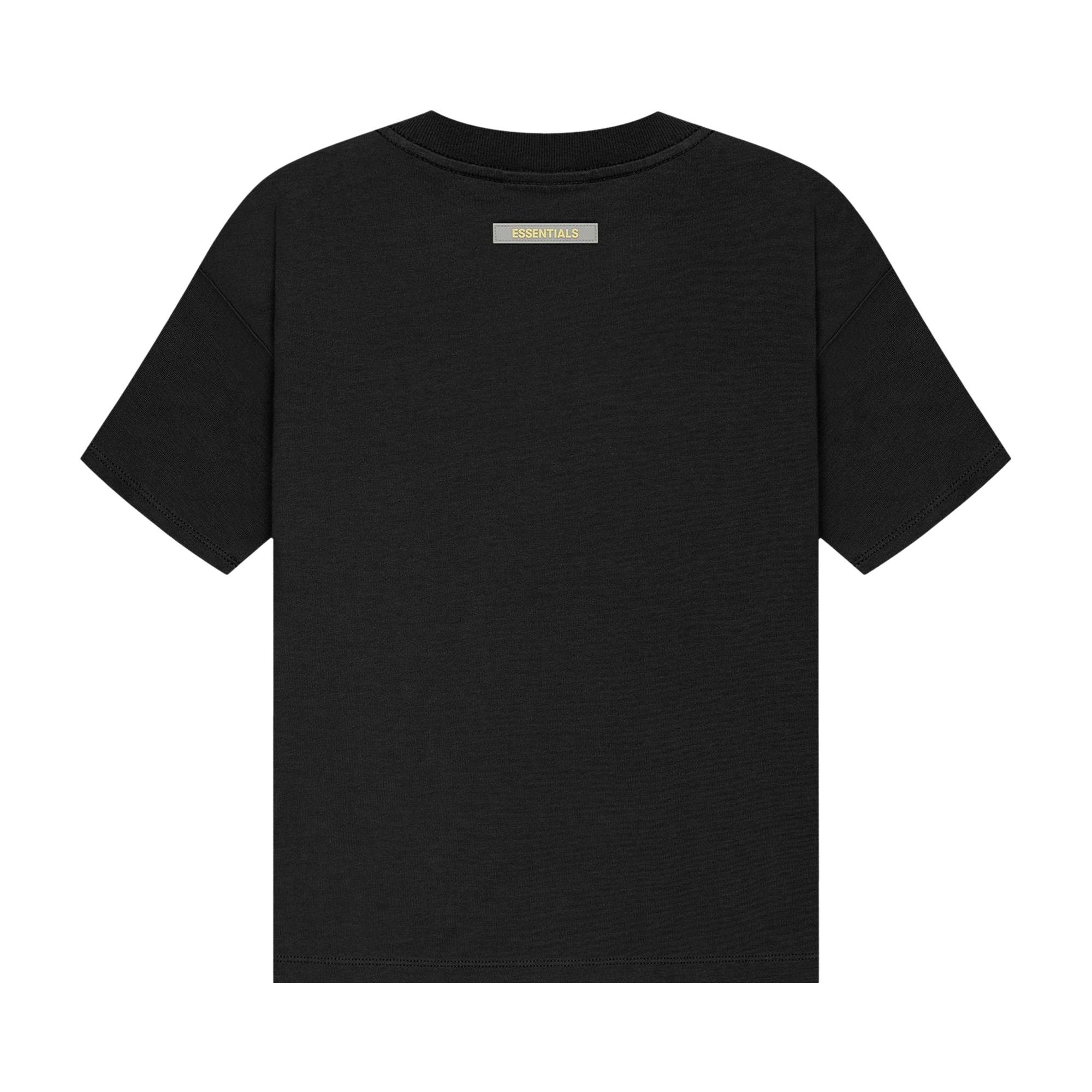 Buy Fear of God Essentials Kids Short-Sleeve Tee 'Black' - 125SP212100K |  GOAT