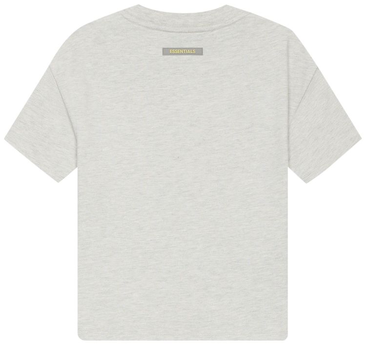 Fear of God Essentials Kids Short Sleeve Tee Light Heather Oatmeal