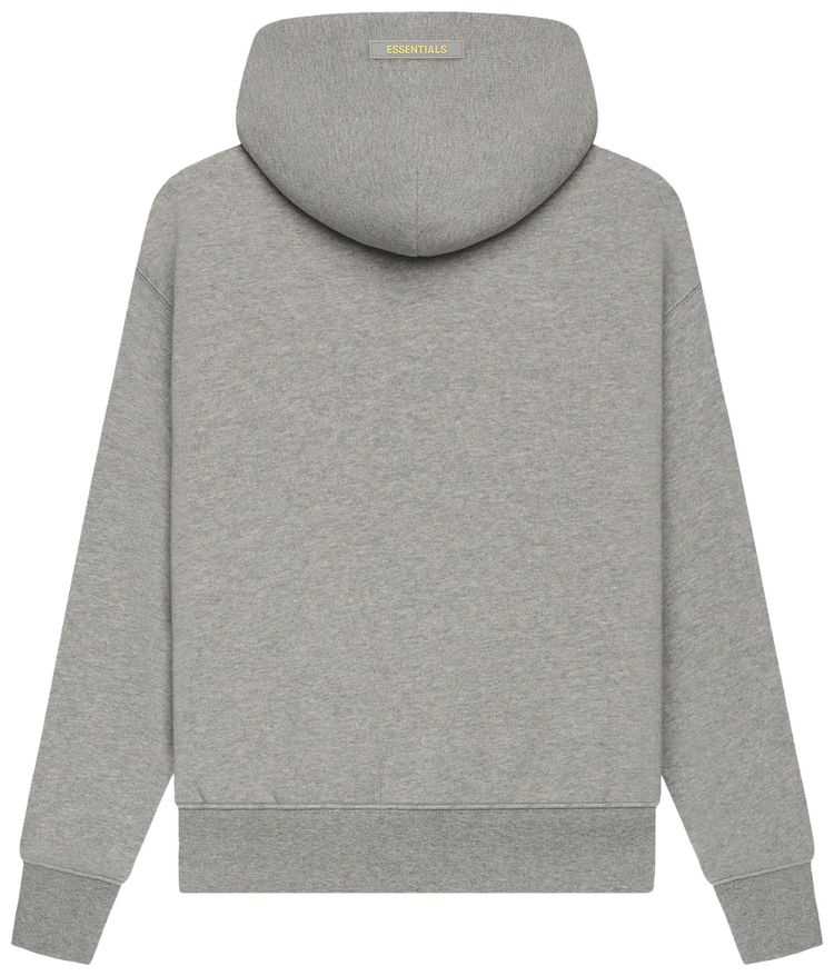 Fear of God Essentials Kids Pull Over Hoodie Dark Heather Oatmeal