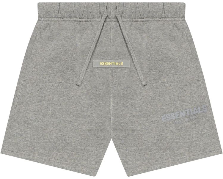 Fear of God Essentials Kids Sweatshort Dark Heather Oatmeal