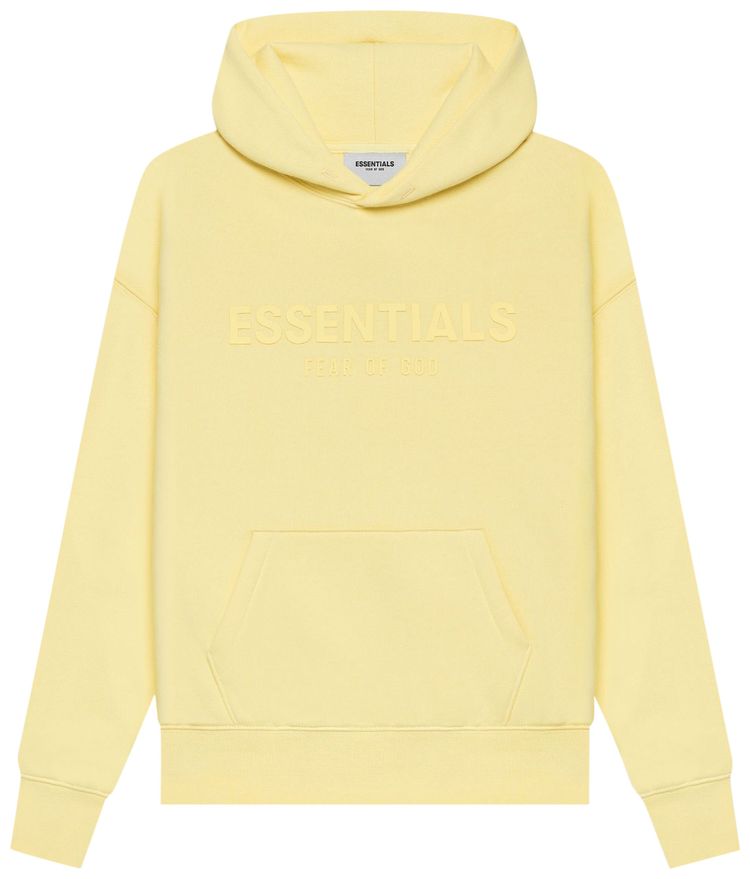 Fear of God Essentials Kids Pull Over Hoodie Lemonade