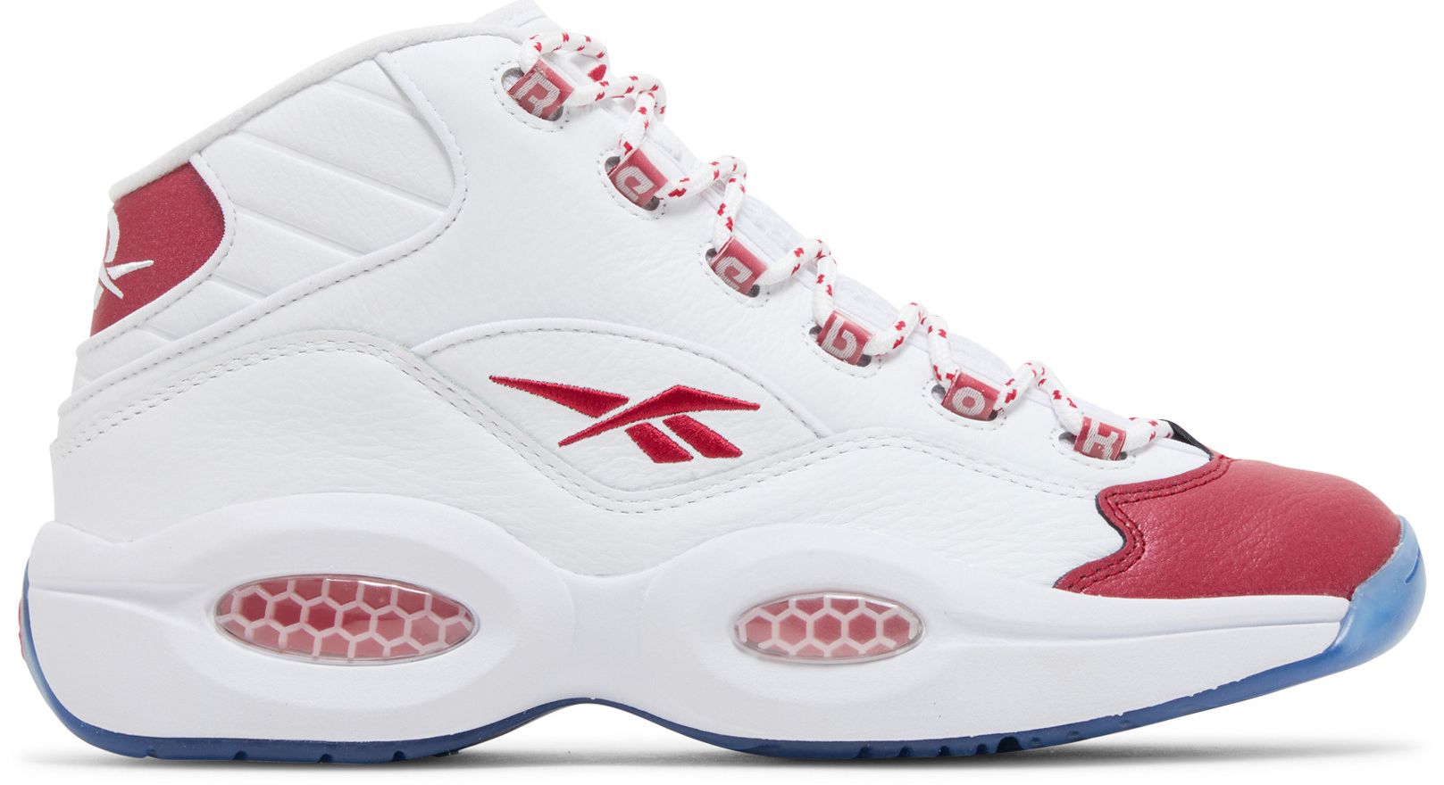 Buy Reebok Question Mid 'Red Toe' 2024 - 100074721 | GOAT