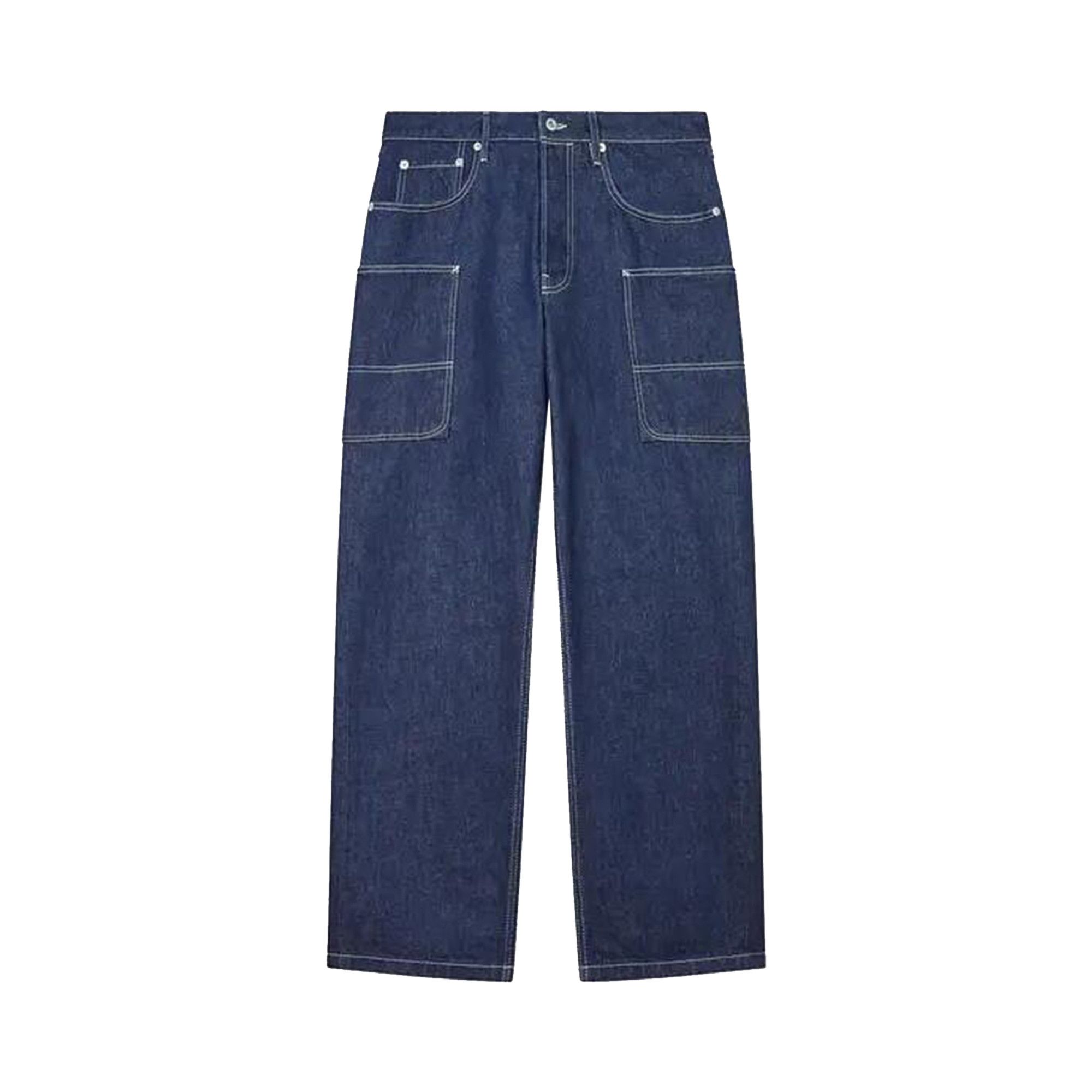 Buy Kenzo Cargo Monkey Fit Jeans 'Blue' - FE65DP4086A1 DM | GOAT