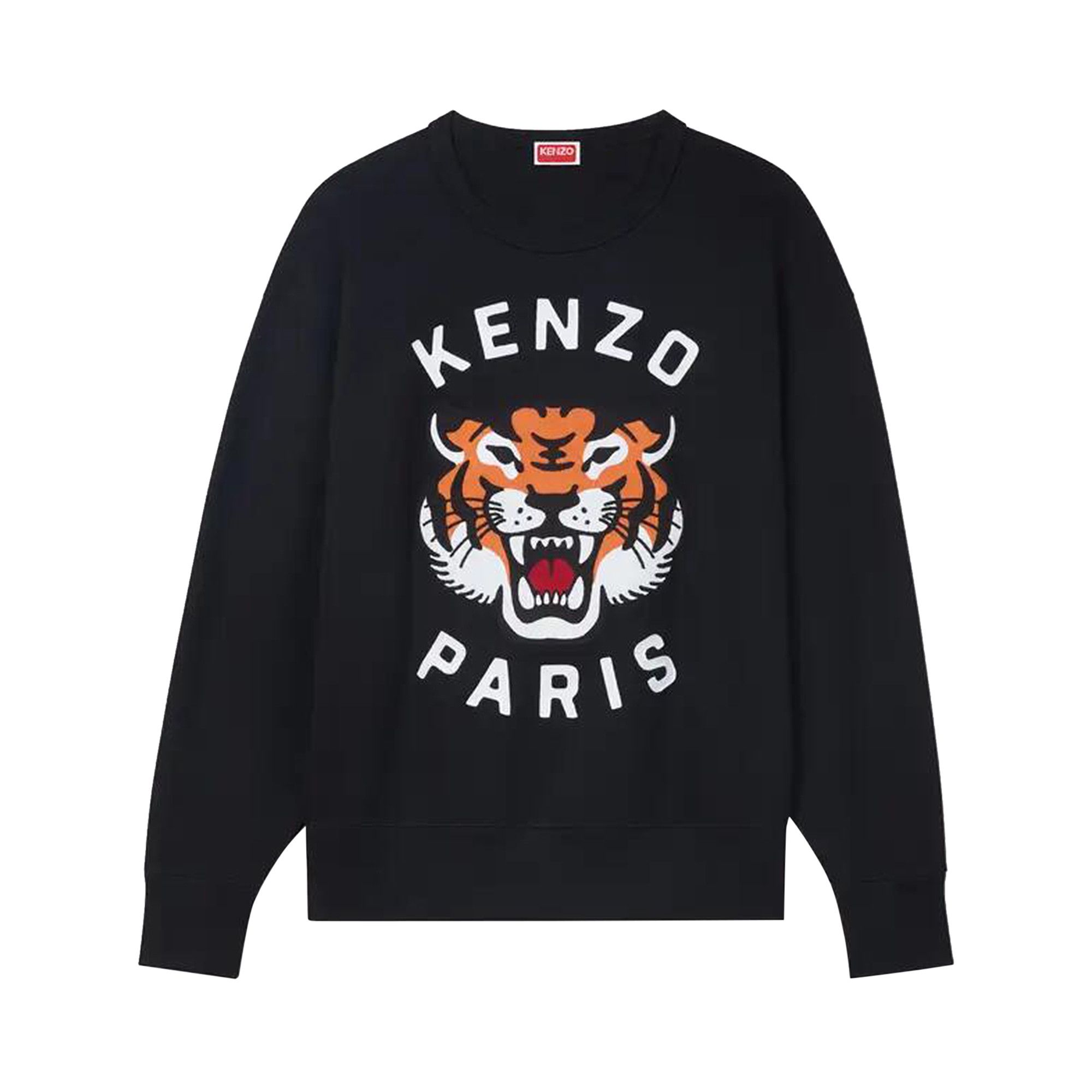 Buy Kenzo Lucky Tiger Oversize Sweat Black FE68SW1064MF 99J GOAT CA