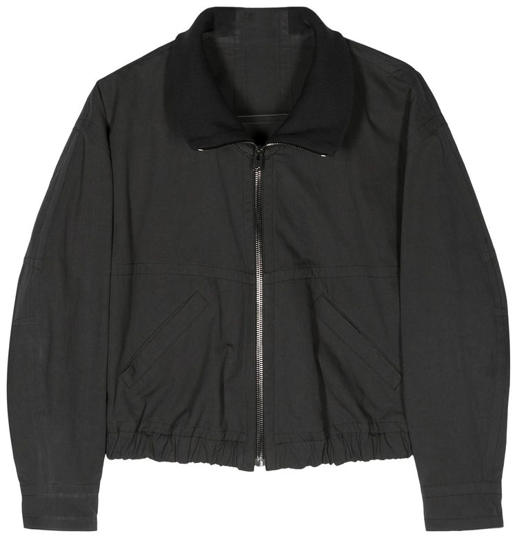 Lemaire Double Layer Blouson AnthraciteBrown