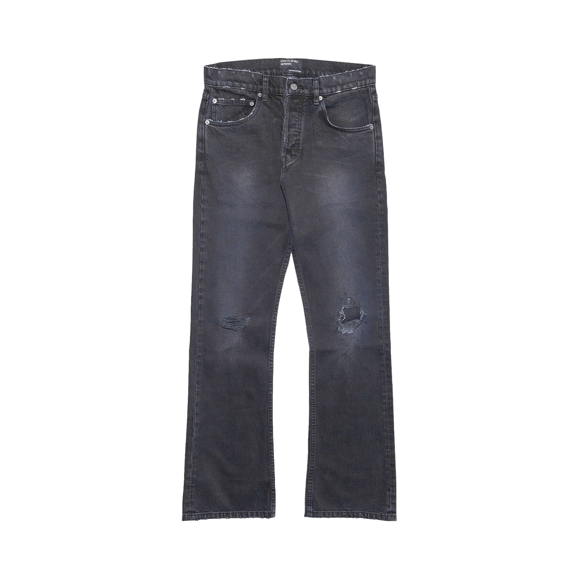 パンツ grunge led pepper fade flare denim pants Buy Enfants Riches Déprimés Flare Jeans 'Deep Fade Black