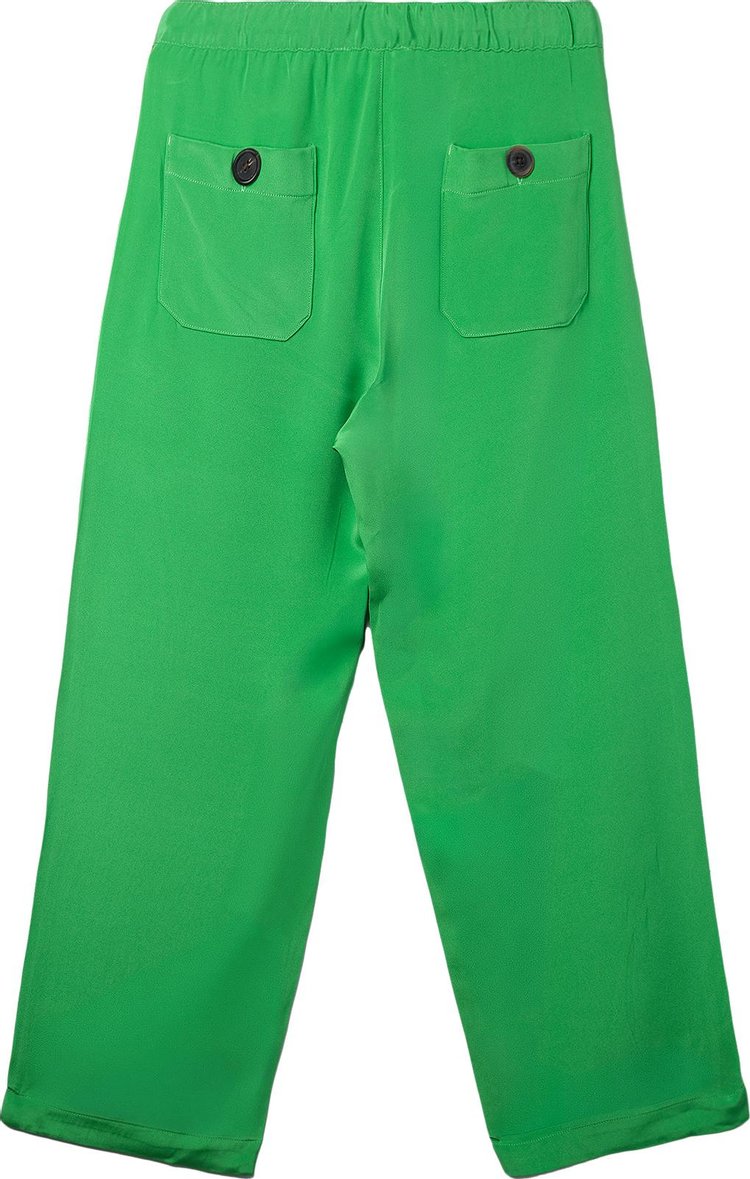 Glass Cypress Curves Trouser Green