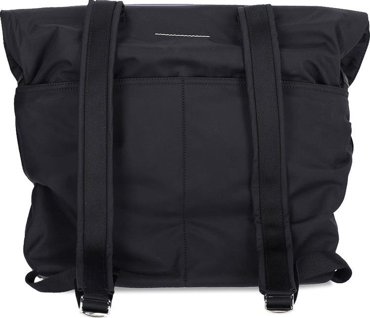 MM6 Maison Margiela Roll Top Backpack Black