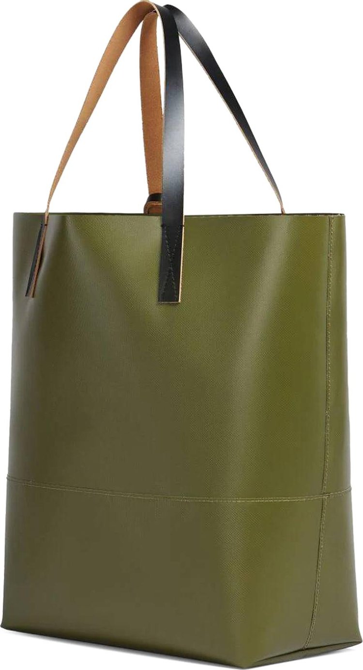 Marni Tribeca Shopping Bag Green