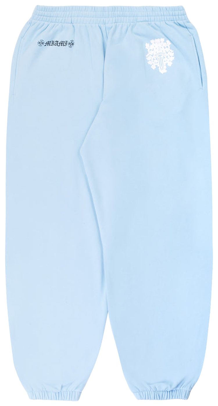 Chrome Hearts Miami Exclusive Dagger Sweatpants Blue