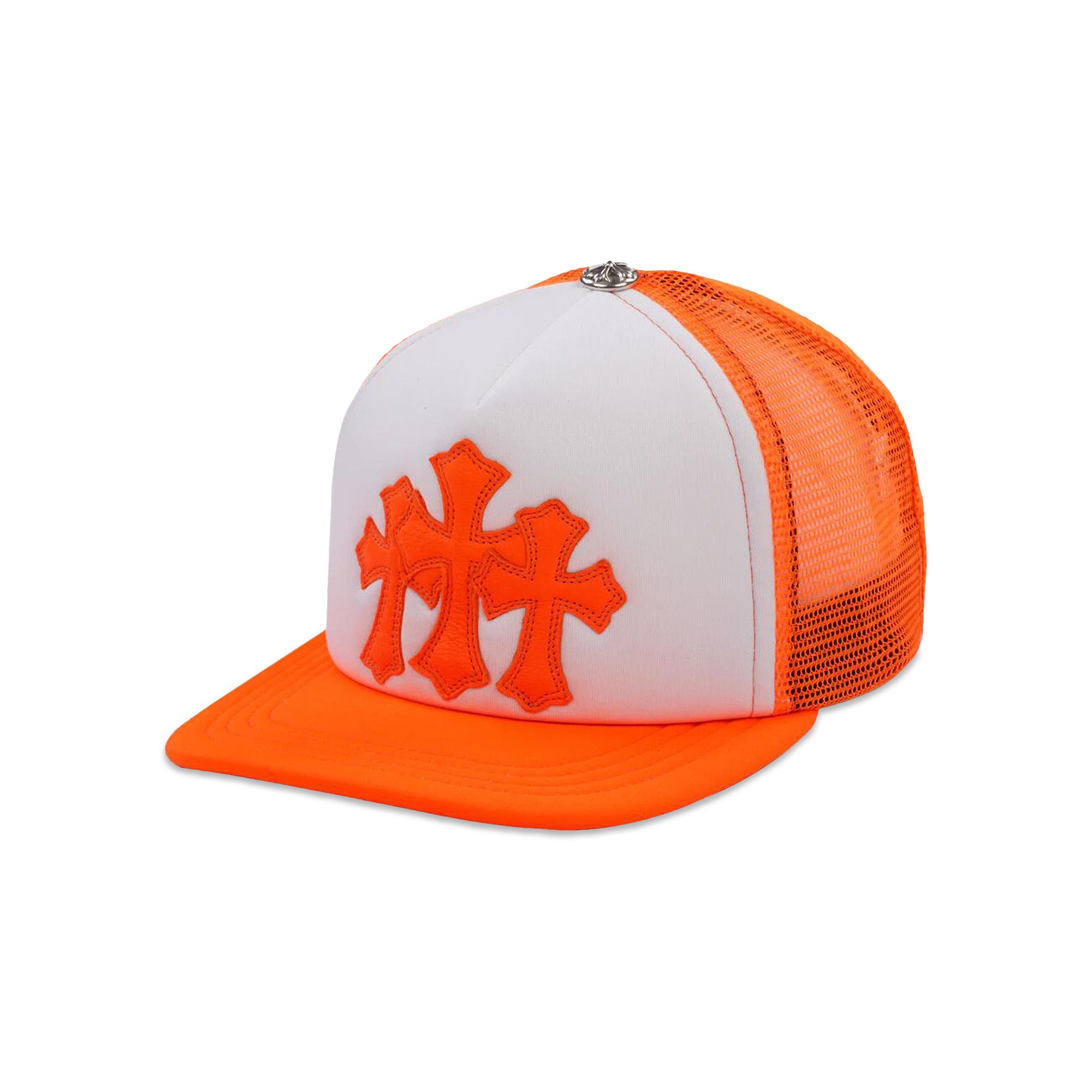 Buy Chrome Hearts Cemetery Trucker Hat 'Orange' - 1383