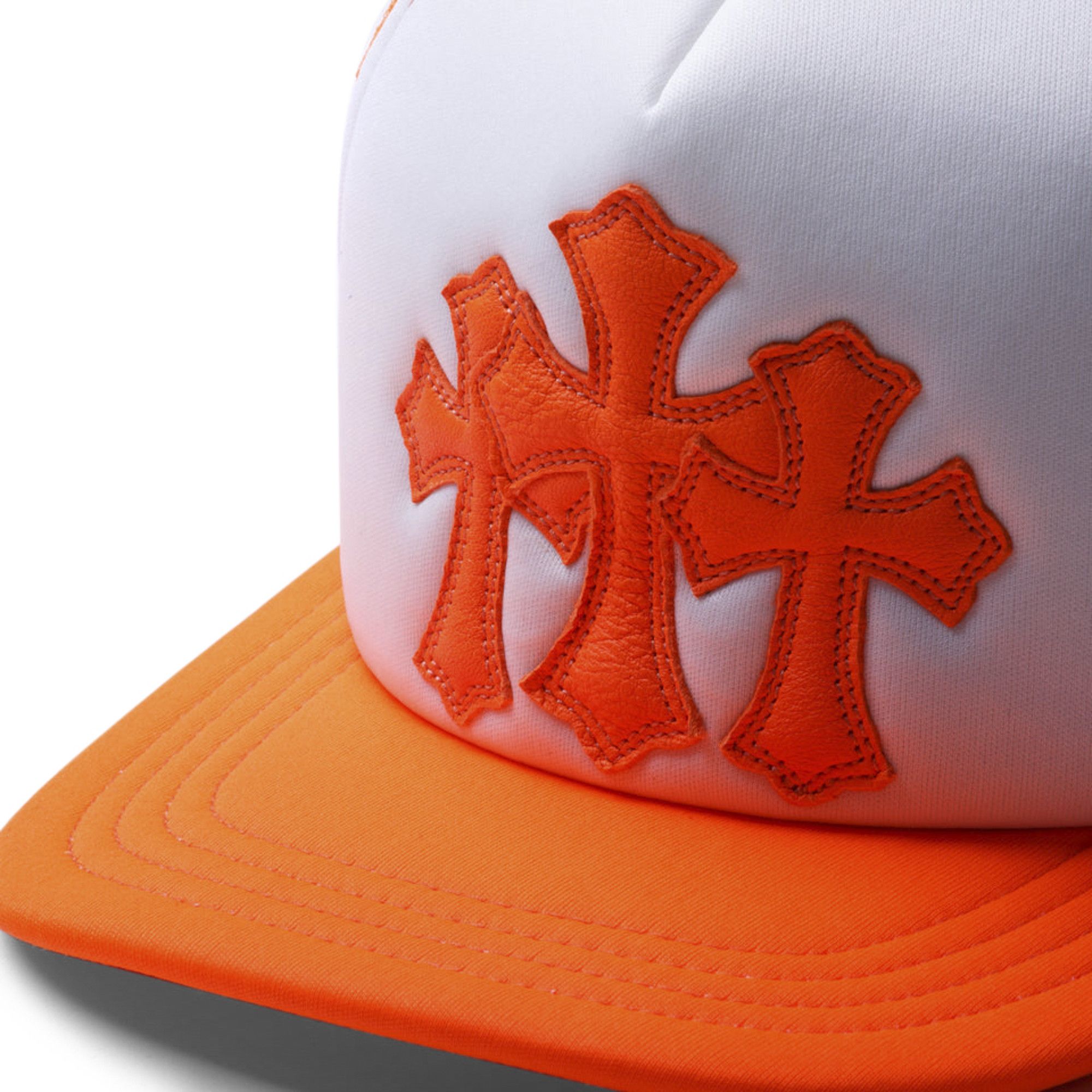 Buy Chrome Hearts Cemetery Trucker Hat 'Orange' - 1383