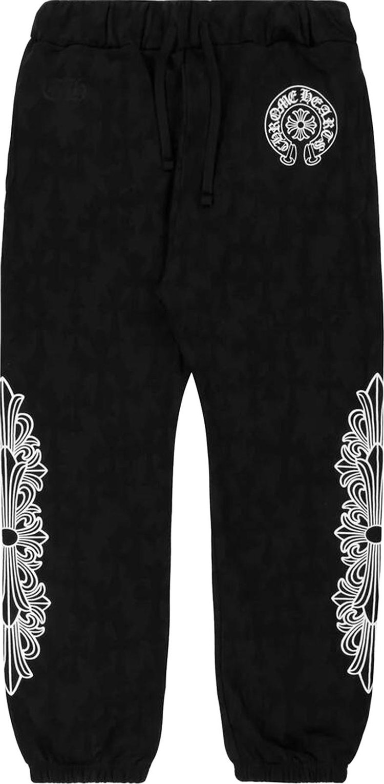 Chrome Hearts Cemetry Cross Sweatpants Black