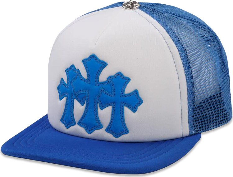 Chrome Hearts Cemetery Trucker Hat 'Blue'