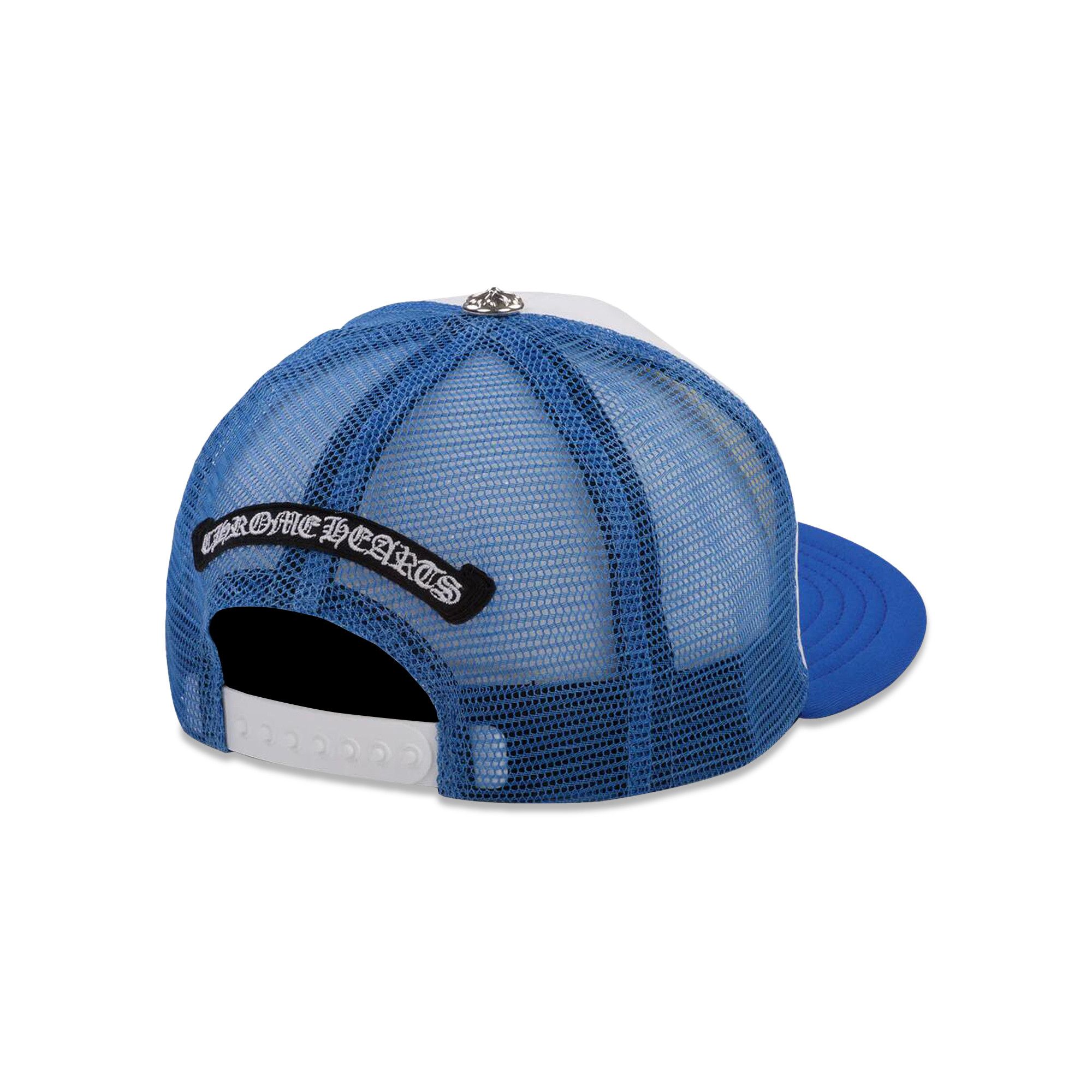 Buy Chrome Hearts Cemetery Trucker Hat 'Blue' - 1383