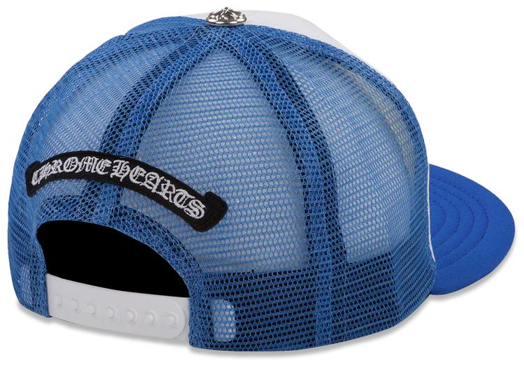 Chrome Hearts Cemetery Trucker Hat Blue