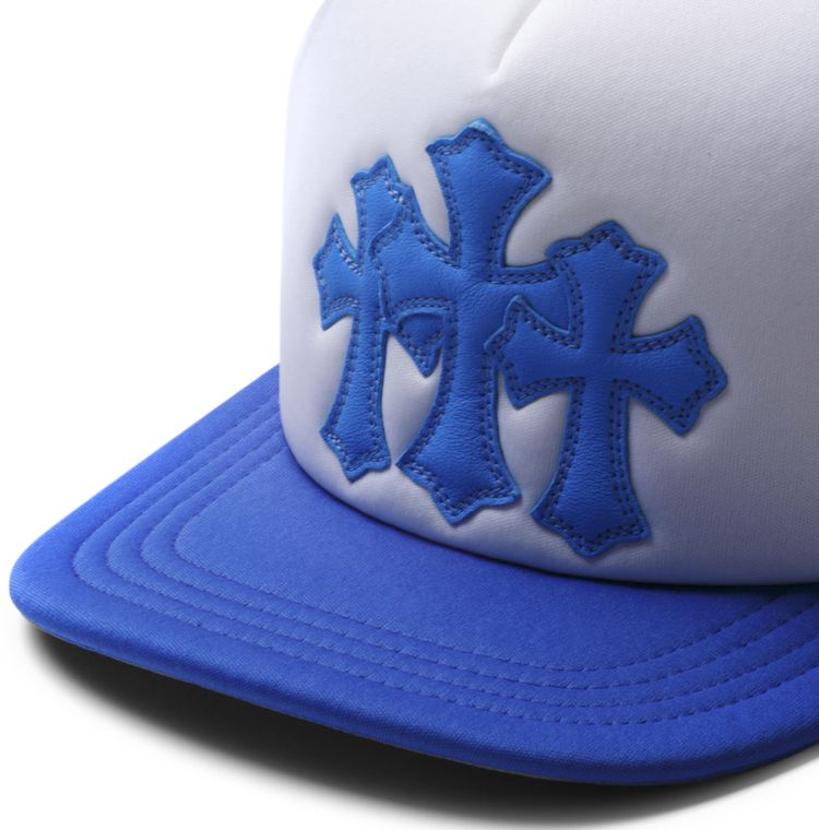 Chrome Hearts Cemetery Trucker Hat Blue