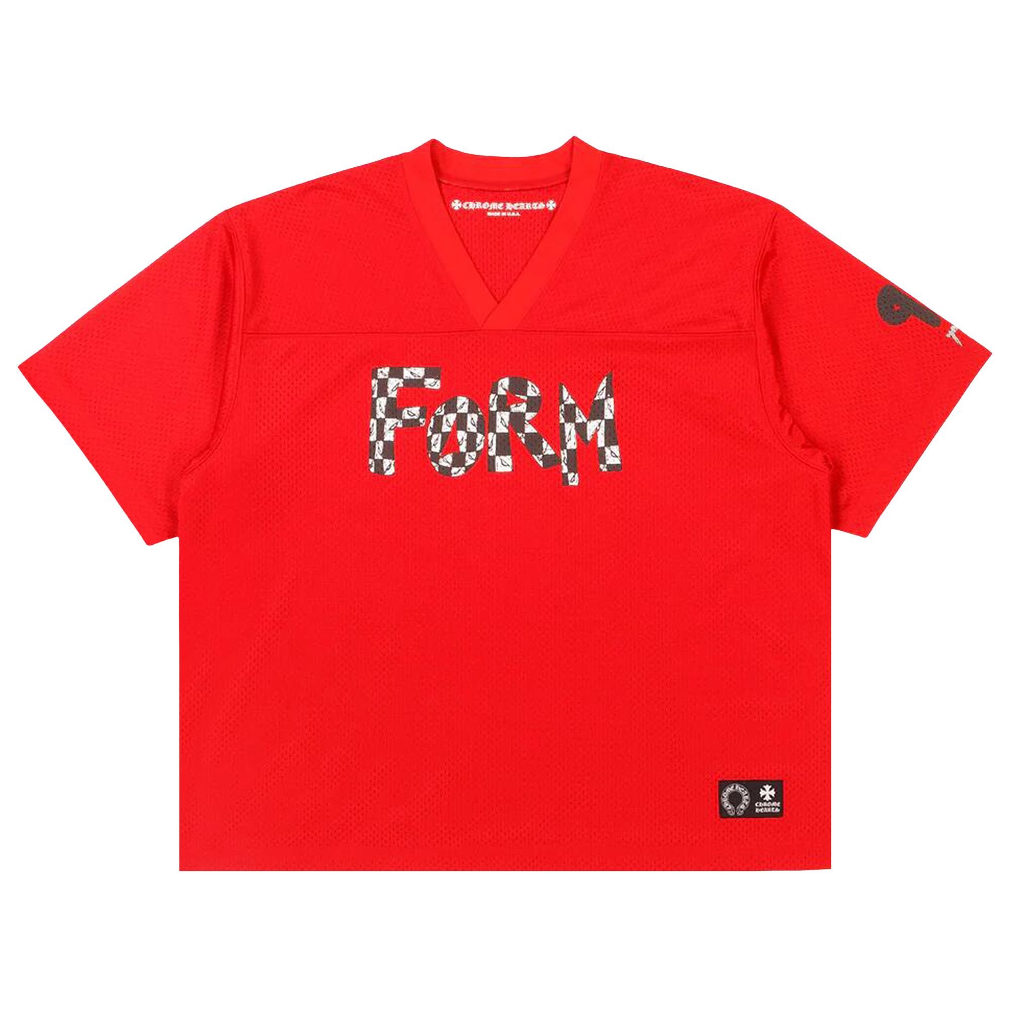Buy Chrome Hearts Matty Boy Form Jersey 'Red' - 1383