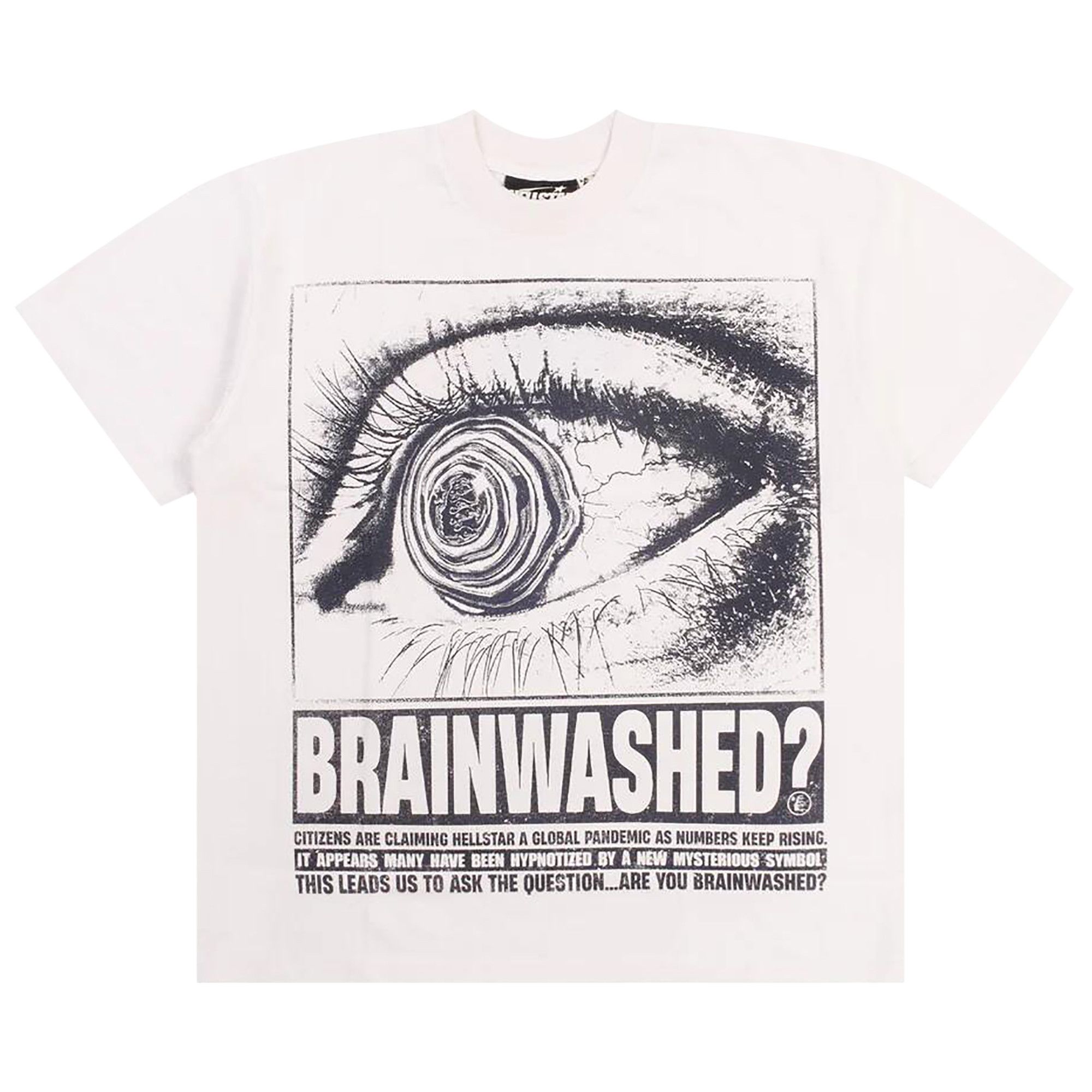 正規品Hellstar brainwashed NFC反応 Buy Hellstar Eyeball T-Shirt 'White' - 9357 1SS240103BT WHIT | GOAT CA