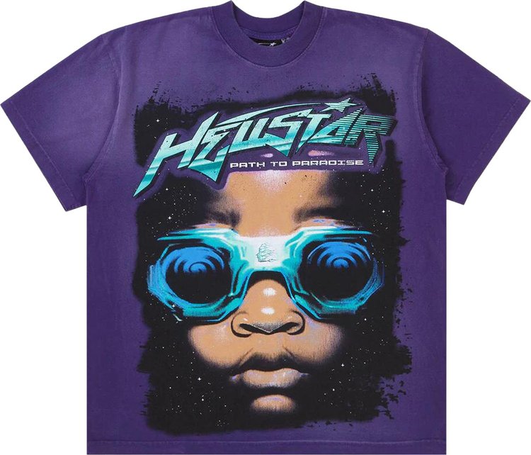 Hellstar Goggle Tee Purple