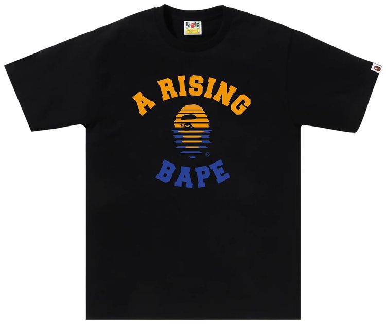 BAPE A Rising Bape Tee Black