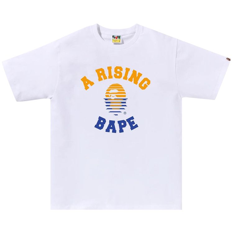 BAPE A Rising Bape Tee White