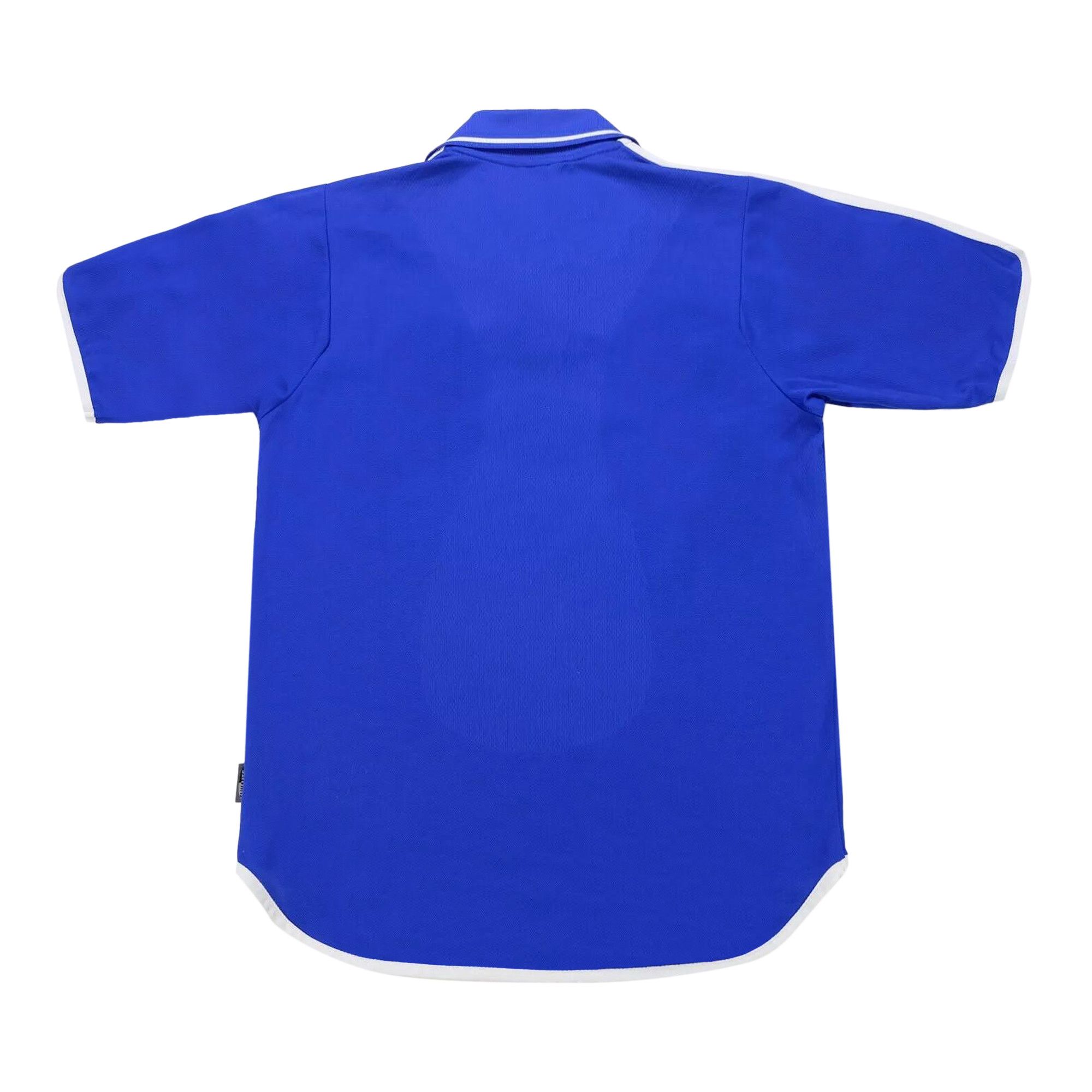 Buy Vintage adidas France FFF Home Soccer Jersey Blue 0003 120000109VFFH BLUE GOAT
