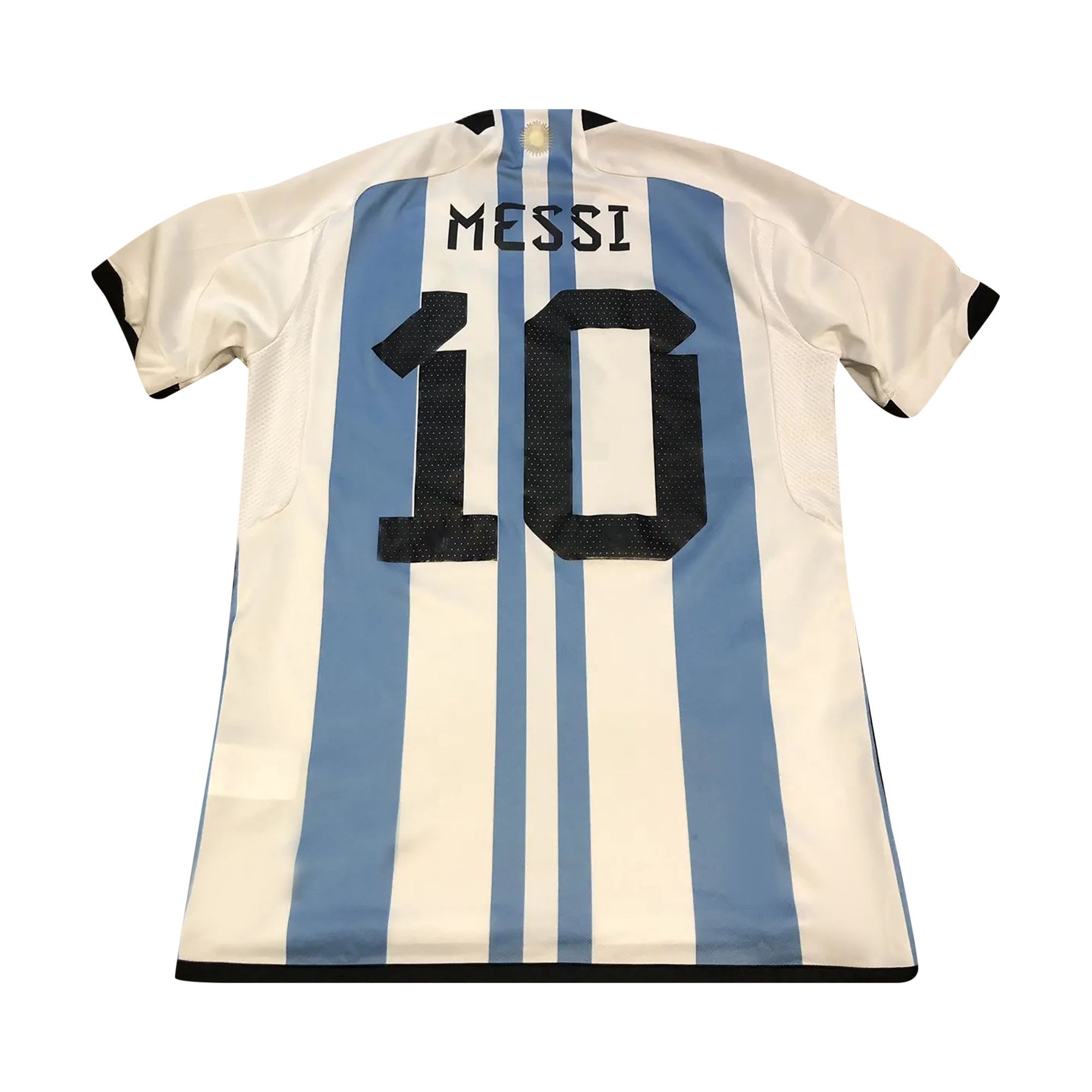 Buy adidas Argentina World Cup Final Home Jersey #10 Messi