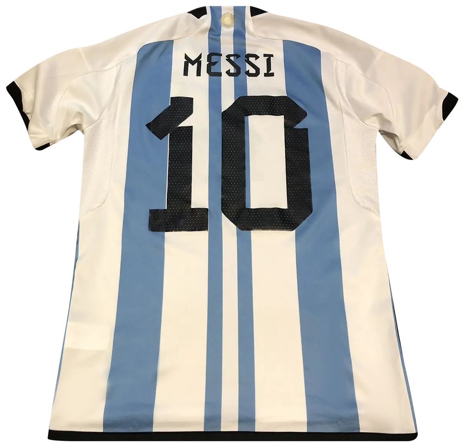 Buy adidas Argentina World Cup Final Home Jersey 10 Messi 