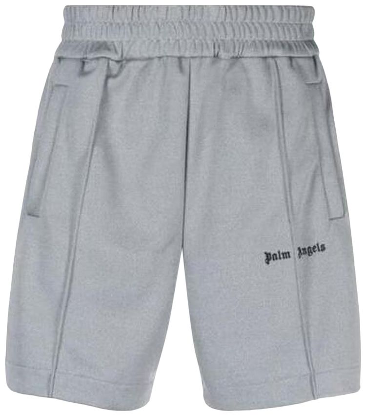 Palm Angels Shorts Grey Melange