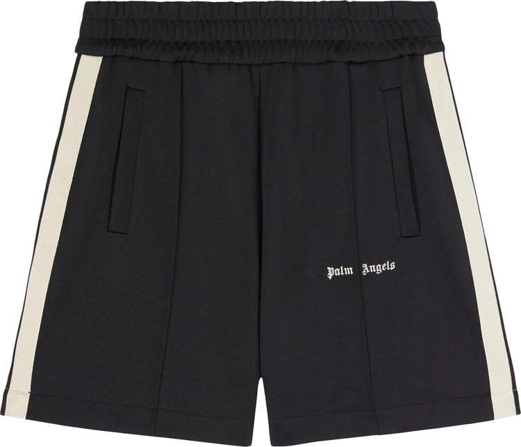 Palm Angels Track Shorts Black