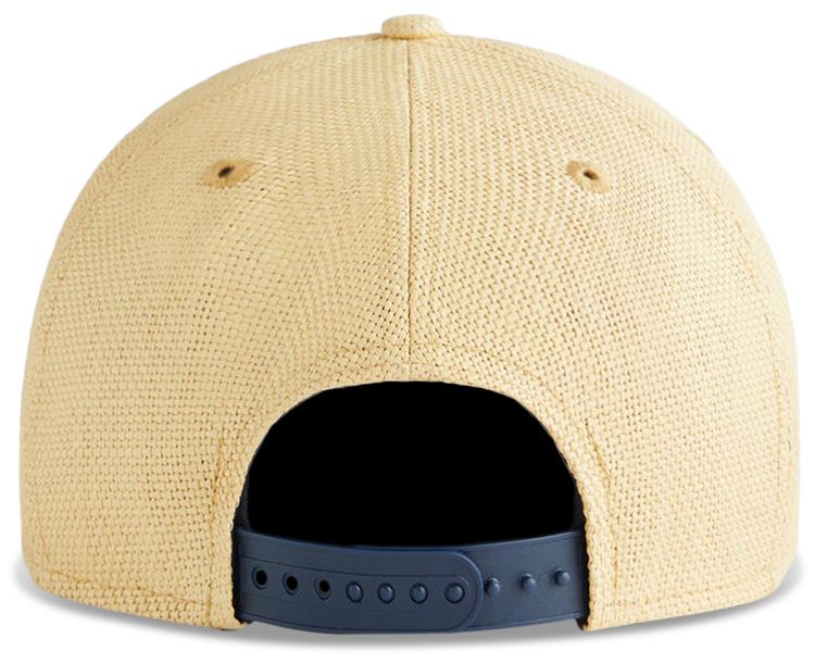 Kith  New Era For The New York Yankees Raffia 9FORTY A Frame Snapback Sandrift