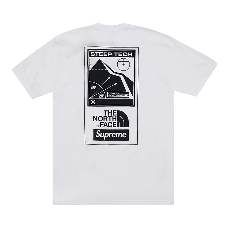 Supreme x The North Face Steep Tech T Shirt White
