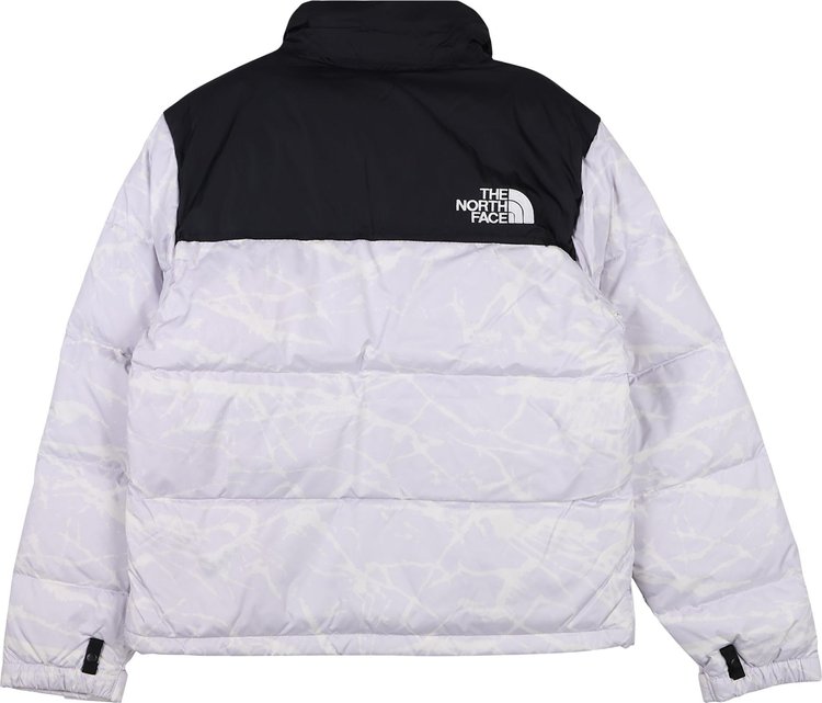 The North Face Print 1996 Retro Nuptse Jacket Lavender Print