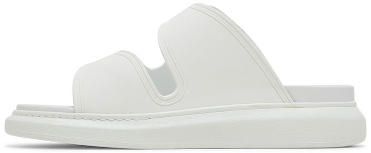 Alexander McQueen Hybrid Double Buckle Sandal New Ivory