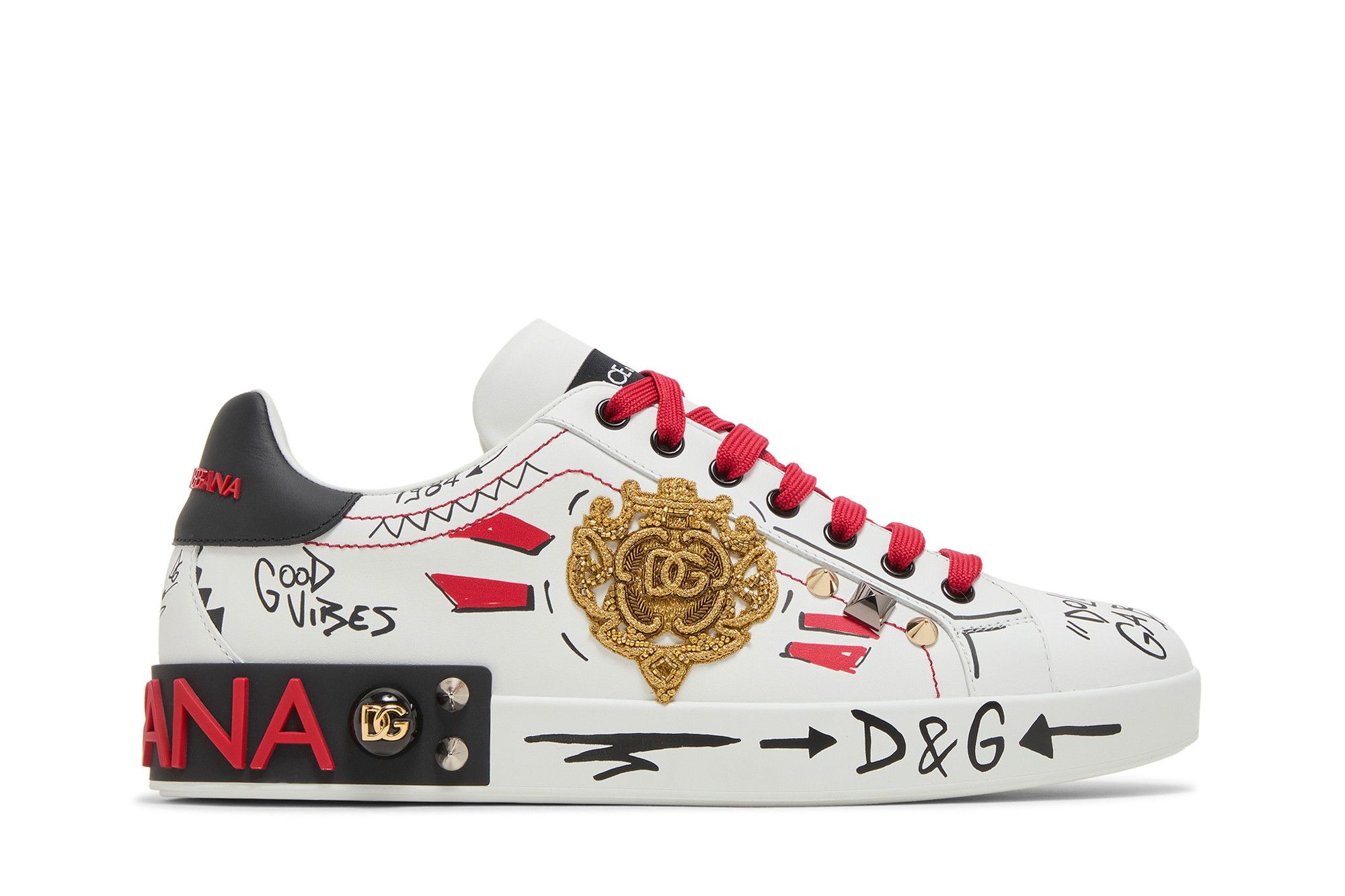 人気 Gabbana & Dolce Buy Portofino Studs and 'Embroidery トップス