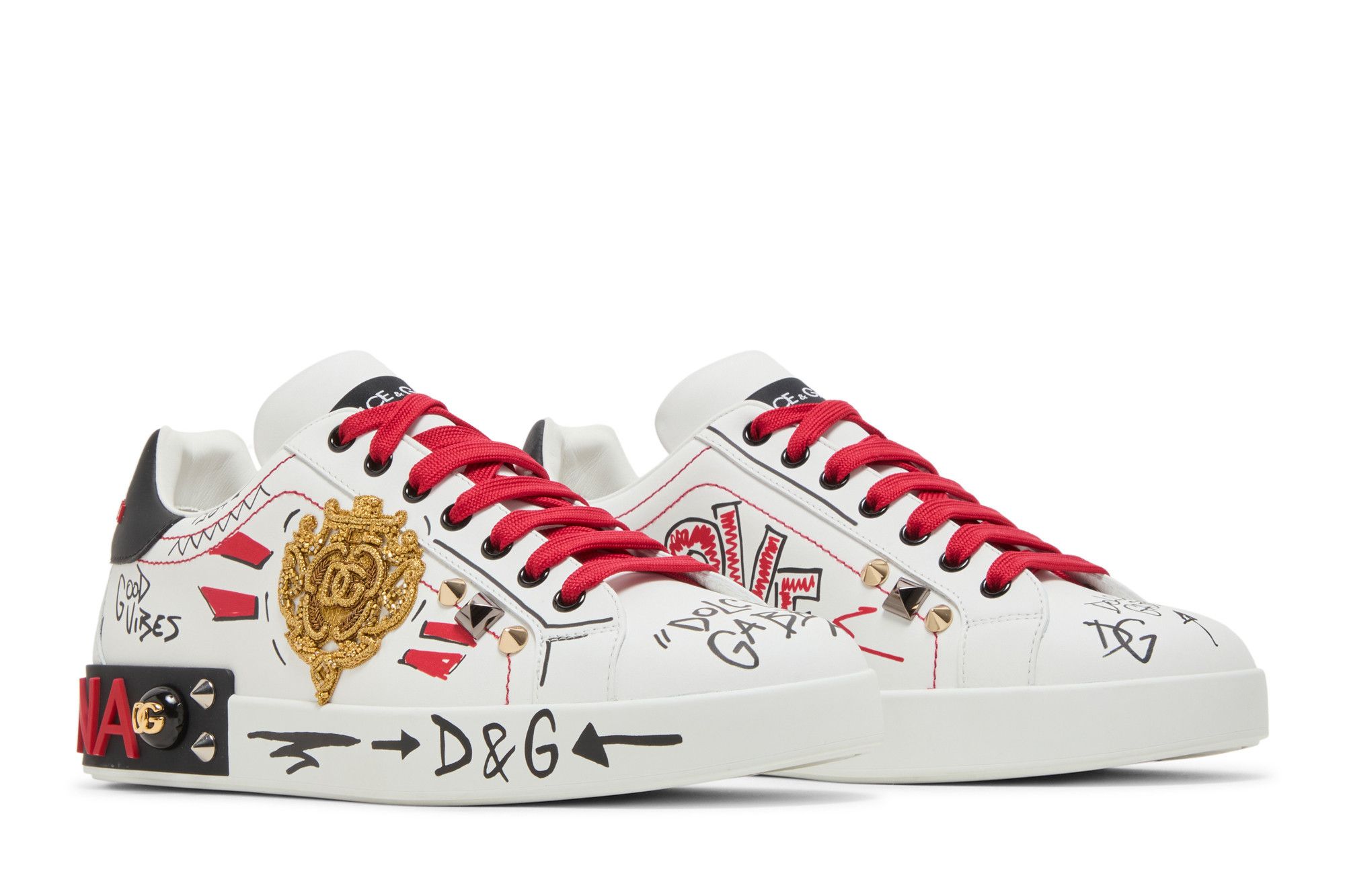 Buy Dolce & Gabbana Portofino 'Embroidery and Studs