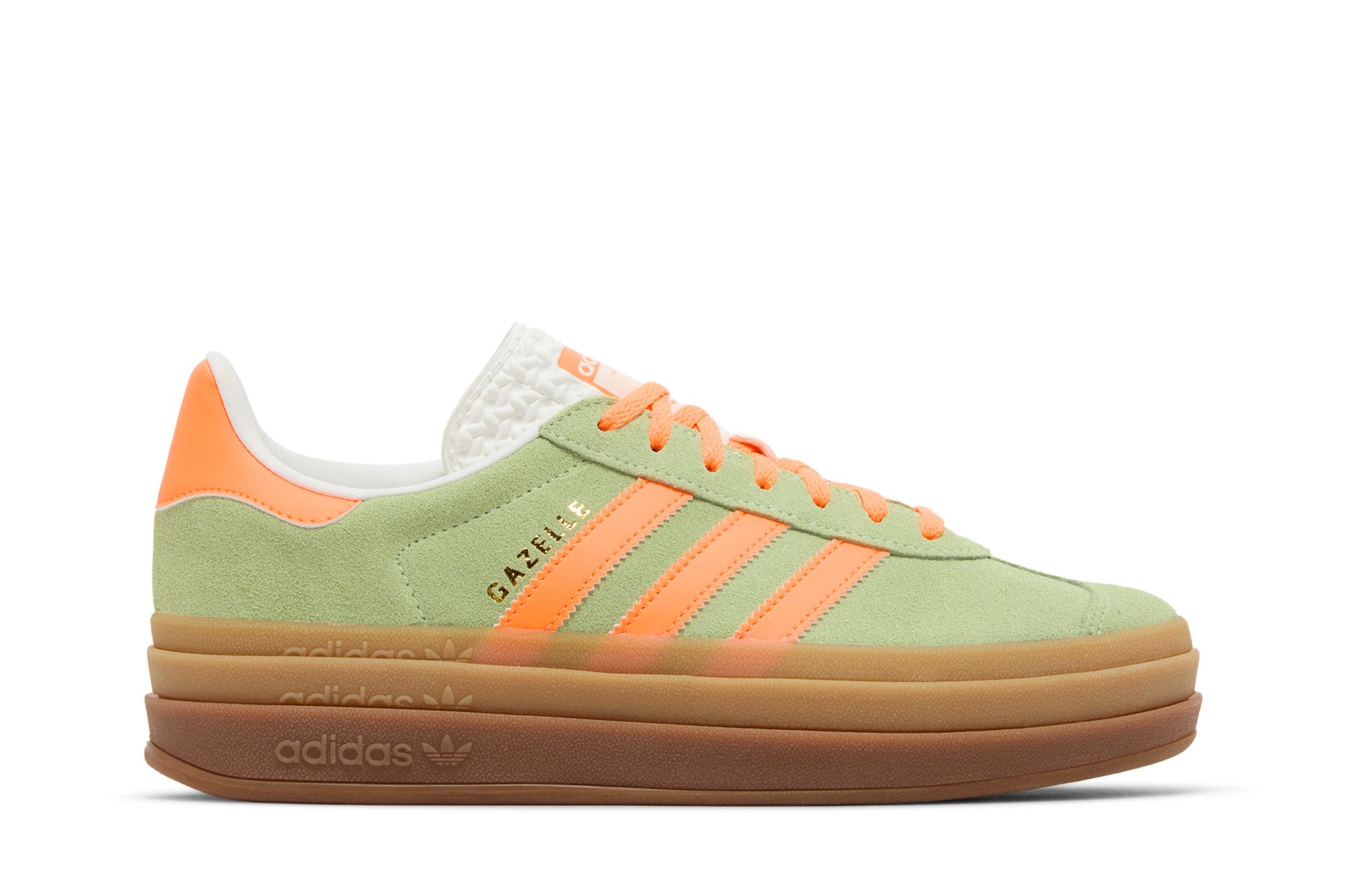 Buy Adidas Wmns Gazelle Bold 'Green Spark Screaming Orange