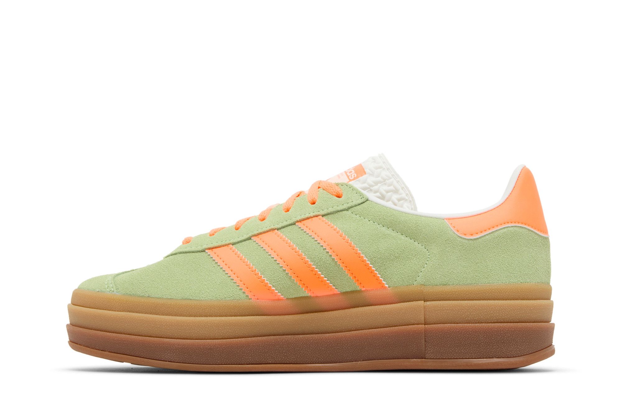 Buy Wmns Gazelle Bold 'Green Spark Screaming Orange
