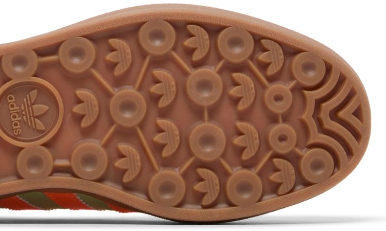 Adidas Wmns Gazelle Bold Green Spark Screaming Orange