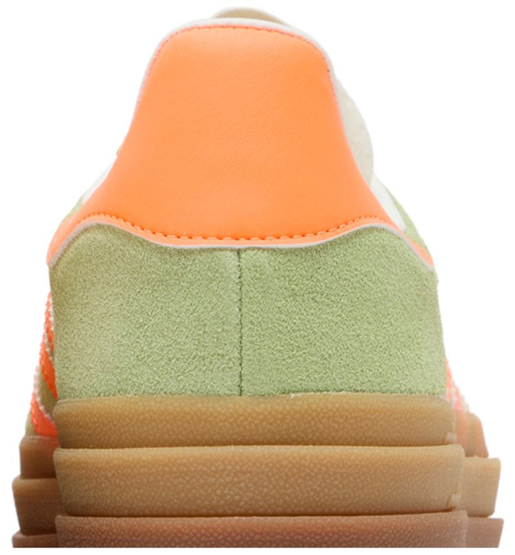 Adidas Wmns Gazelle Bold Green Spark Screaming Orange