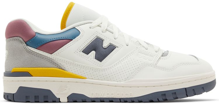 New Balance 550 Sea Salt Rosewood Lemon