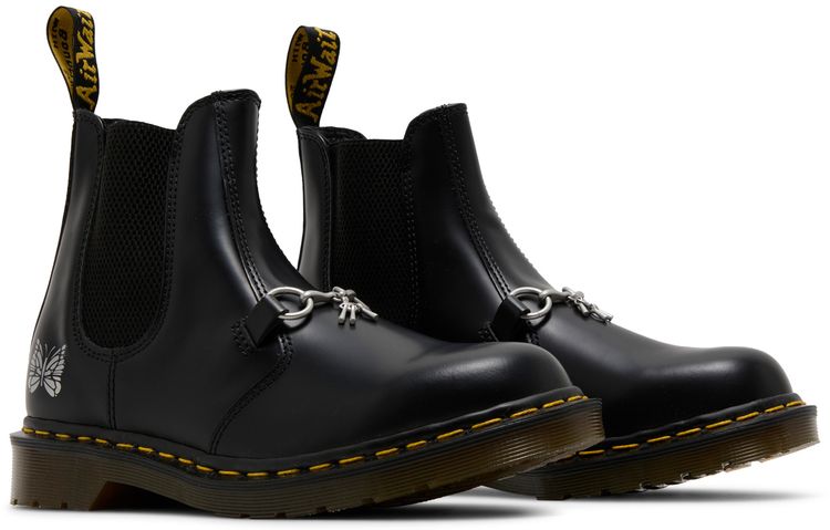 Needles x Dr Martens 2976 Snaffle Chelsea Black
