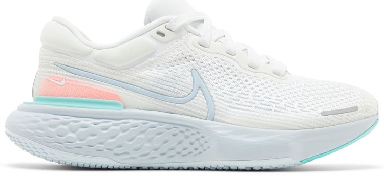 Nike Wmns ZoomX Invincible Run Flyknit White Dynamic Turquoise