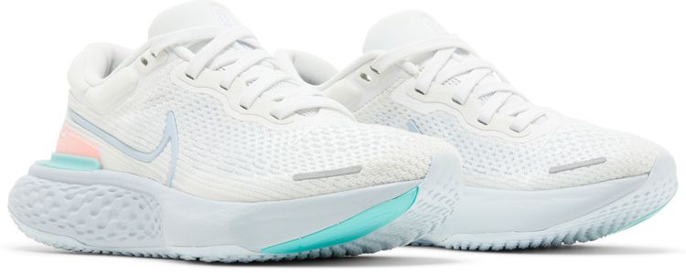 Nike Wmns ZoomX Invincible Run Flyknit White Dynamic Turquoise