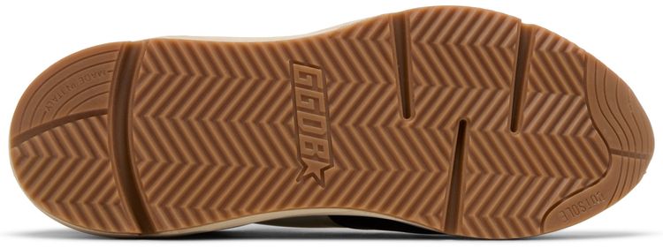 Golden Goose Running Sole Black White Red