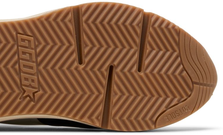 Golden Goose Running Sole Black White Red