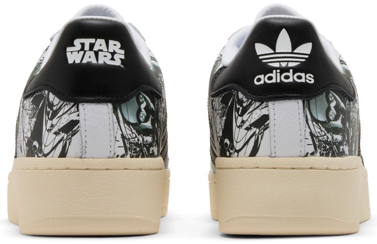 Star Wars x Nanzuka x Superstar XLG R2 D2 and C 3PO